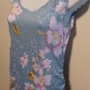 Blue Floral Dress